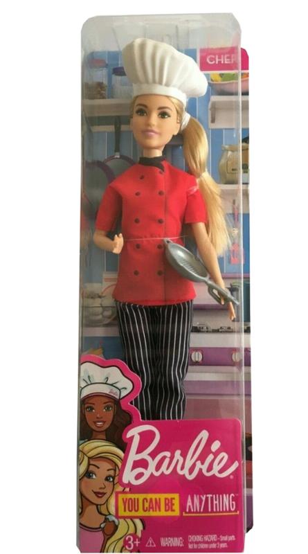 Barbie 60th Anniversary Careers Doll Pop Chef with Accessories