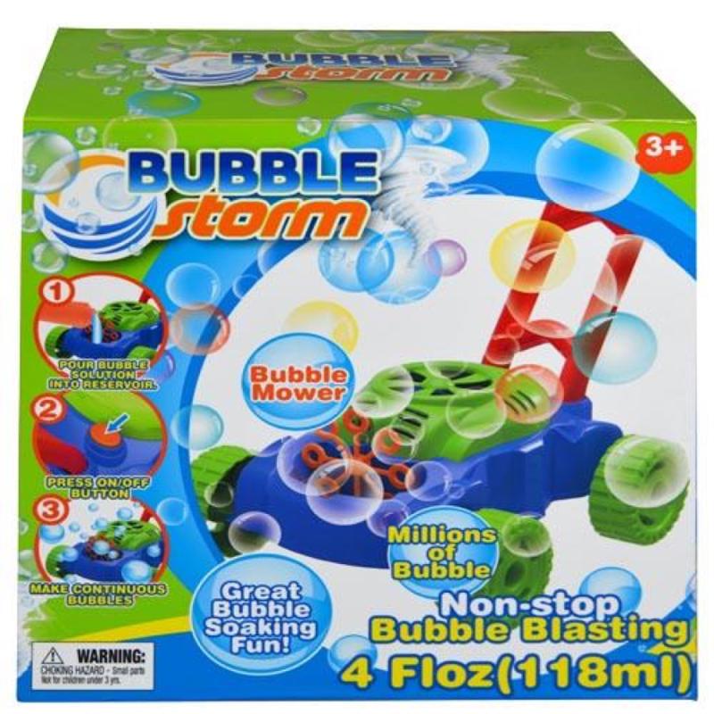 Bubble Storm Mower with 4 oz Bubble in color box 