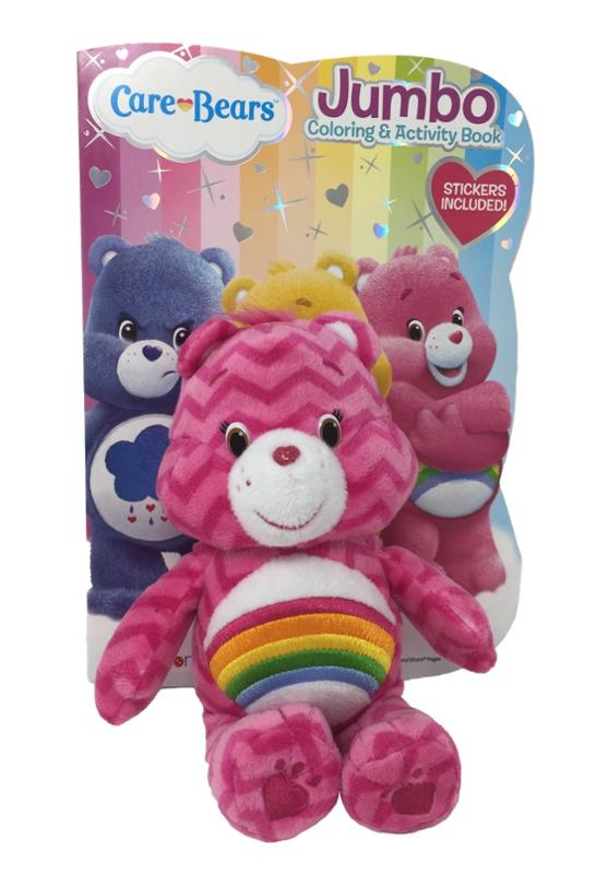 Care Bear Coloring, Activity Book and Care Bear Plush Mystery Set