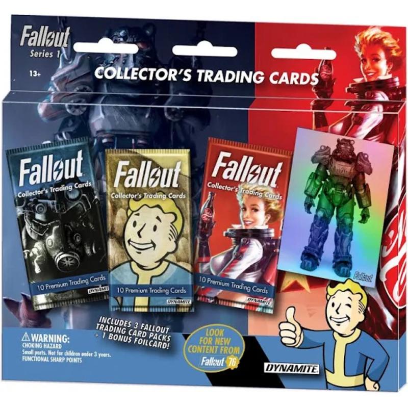 Fallout Trading Cards Series 1 - 3 Pack Blister Pack  Xbox One