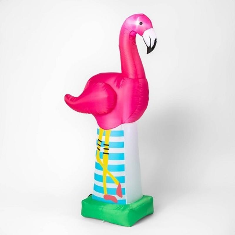 LED Inflatable Flamingo