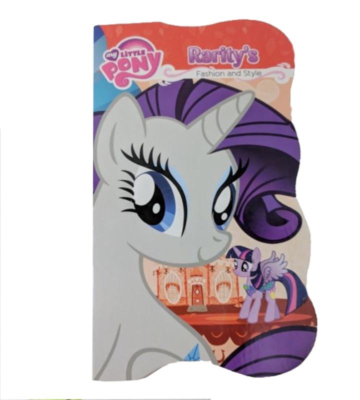 Rarity's Fashion and Style Board Book