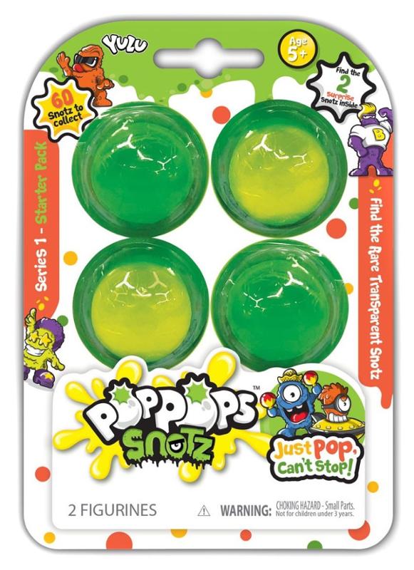 Pop Pops Snotz 6 Bubbles