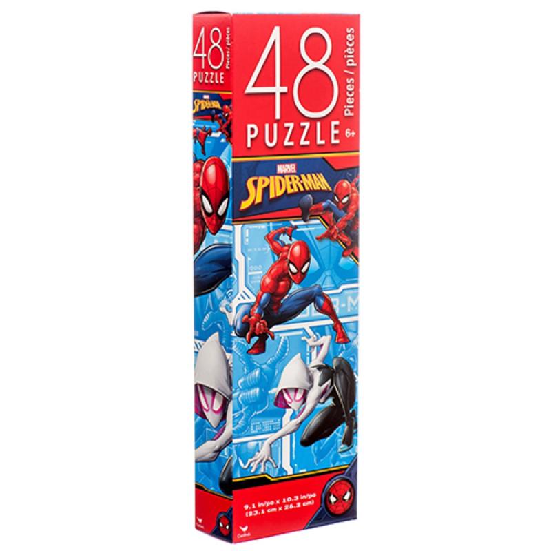 Spider - Man Into The Spider - Verse Spiderman Vs Spider - Woman Tower Puzzle