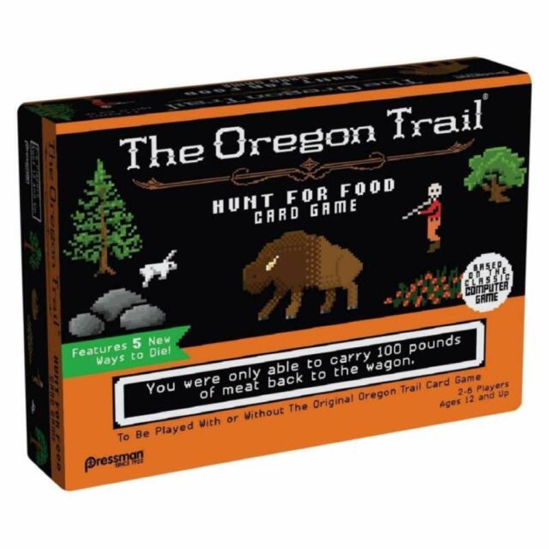 The Oregon Trail Hunt for Food Card Game