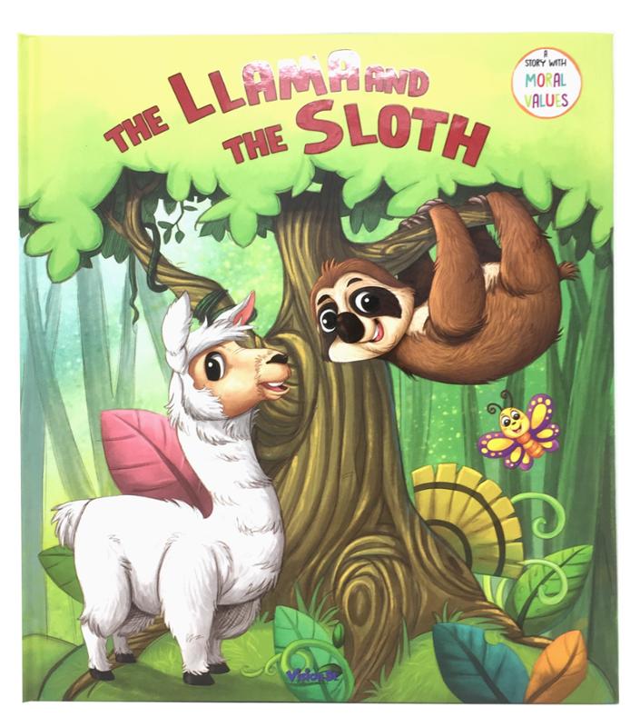 The Llama and The Sloth Story Book