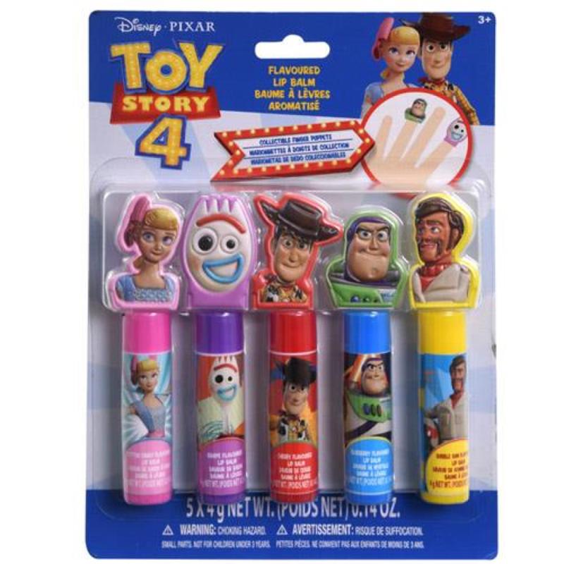 Toy Story 5 PK Flavored Lip Balm With Finger Puppets