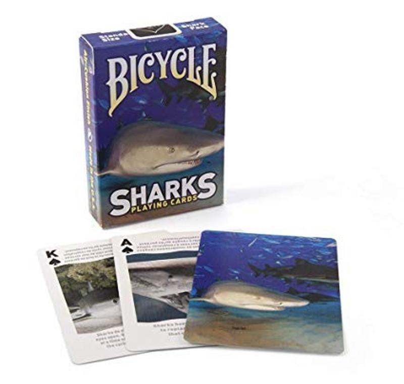 Sharks Playing Cards