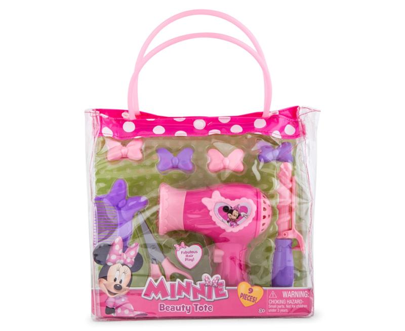 Minnie Mouse Bowtique Pink Hair Beauty Tote
