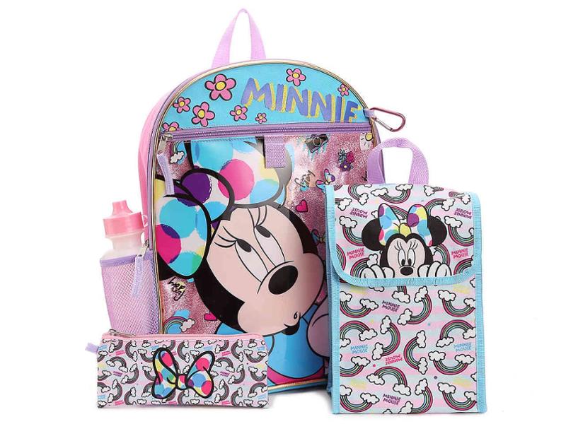 Minnie Mouse 5 pc Backpack Set