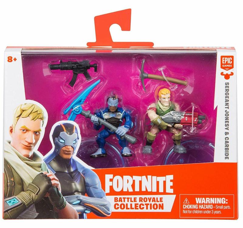Fortnite Battle Royale Collection Sergeant Jonesy and Carbide