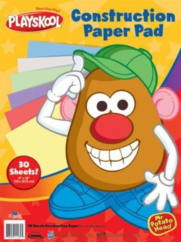 Mr. Potato Head Construction Paper 30 Multicolor Sheet