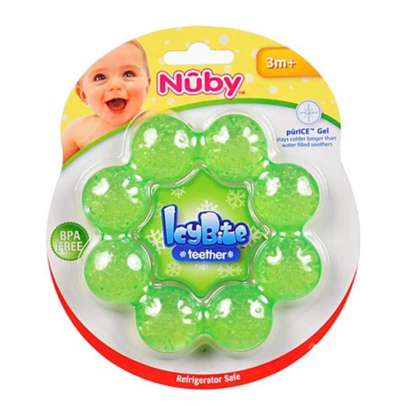 IcyBite Teether Ring Green