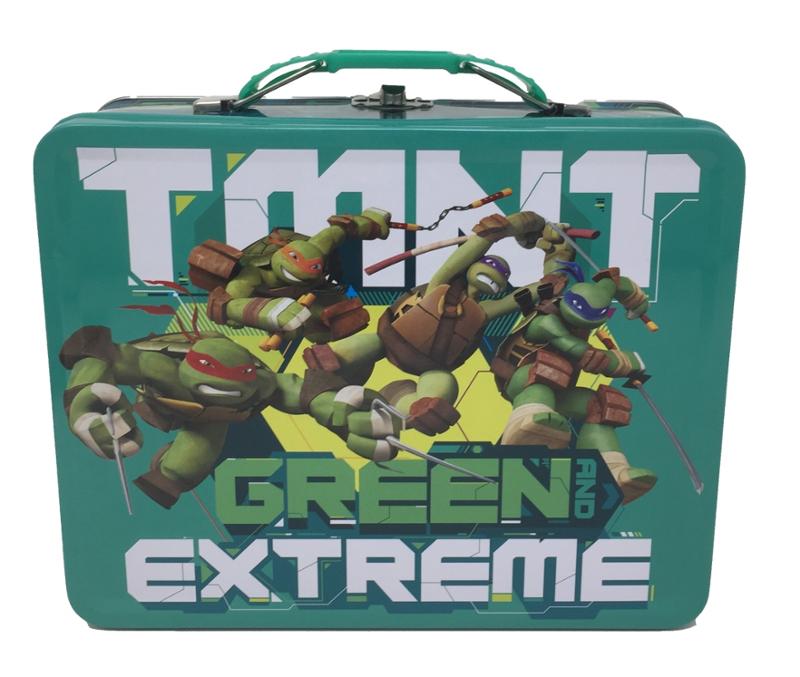 TMNT Green Extreme Tin Lunch Box